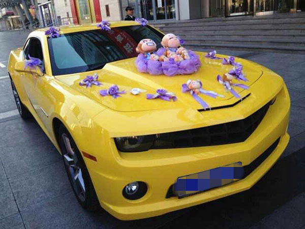 大(da)黃蜂婚(hun)禮(li)蘤車